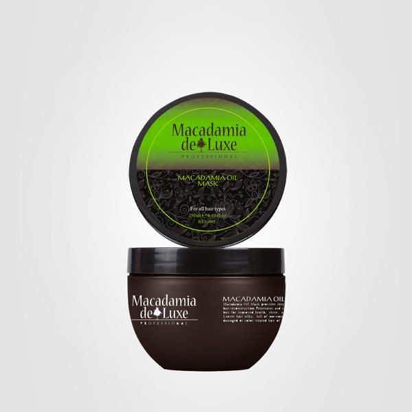 Macadamia oil mask provides deep nourishment and ultra conditioning hair reconstruction