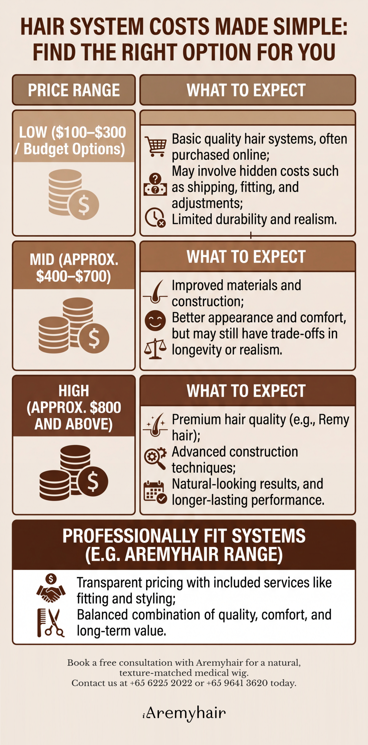 Hair System Cost Made Simple